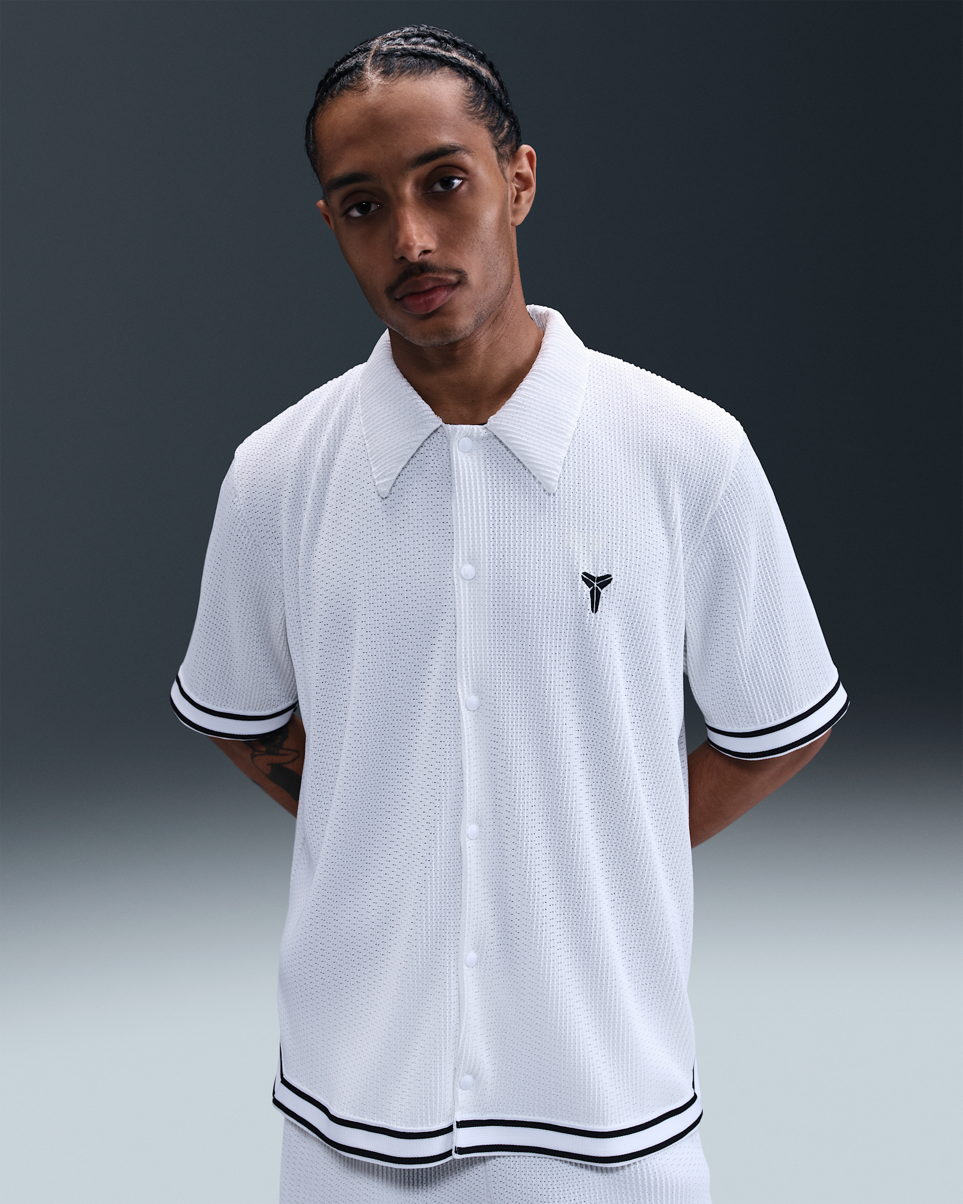 Kobe Men's Pleated Short-Sleeve Basketball Top. Nike.com